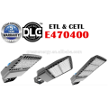 ETL DLC listed 5 years warranty high power 130lm/w led shoe box street light 60w100w 150w 200w 250w 300w